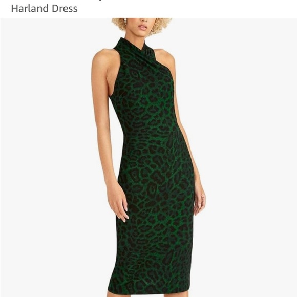 RACHEL Rachel Roy Jaguar printed Harland dress - Picture 1 of 10